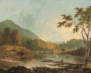 スランゴスレンのディナスブラン 作： Richard Wilson